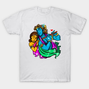 Radha Krishna - Symbol Of Divine Love T-Shirt